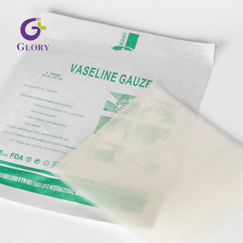 Gaze de vaseline médicale Gaze de paraffine 