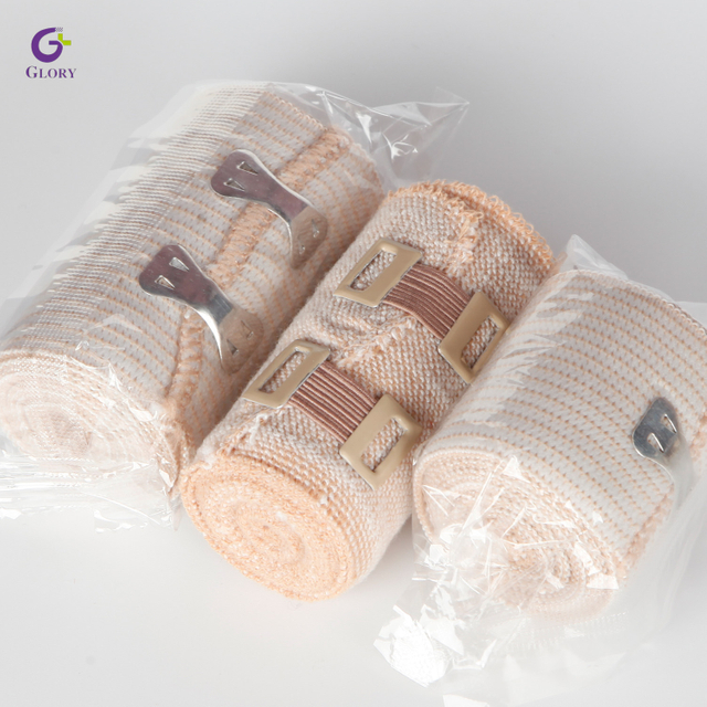 Bandage élastique uni en spandex médical 