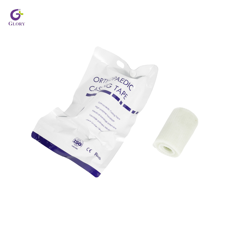 Bande de moulage orthopédique en fibre de verre