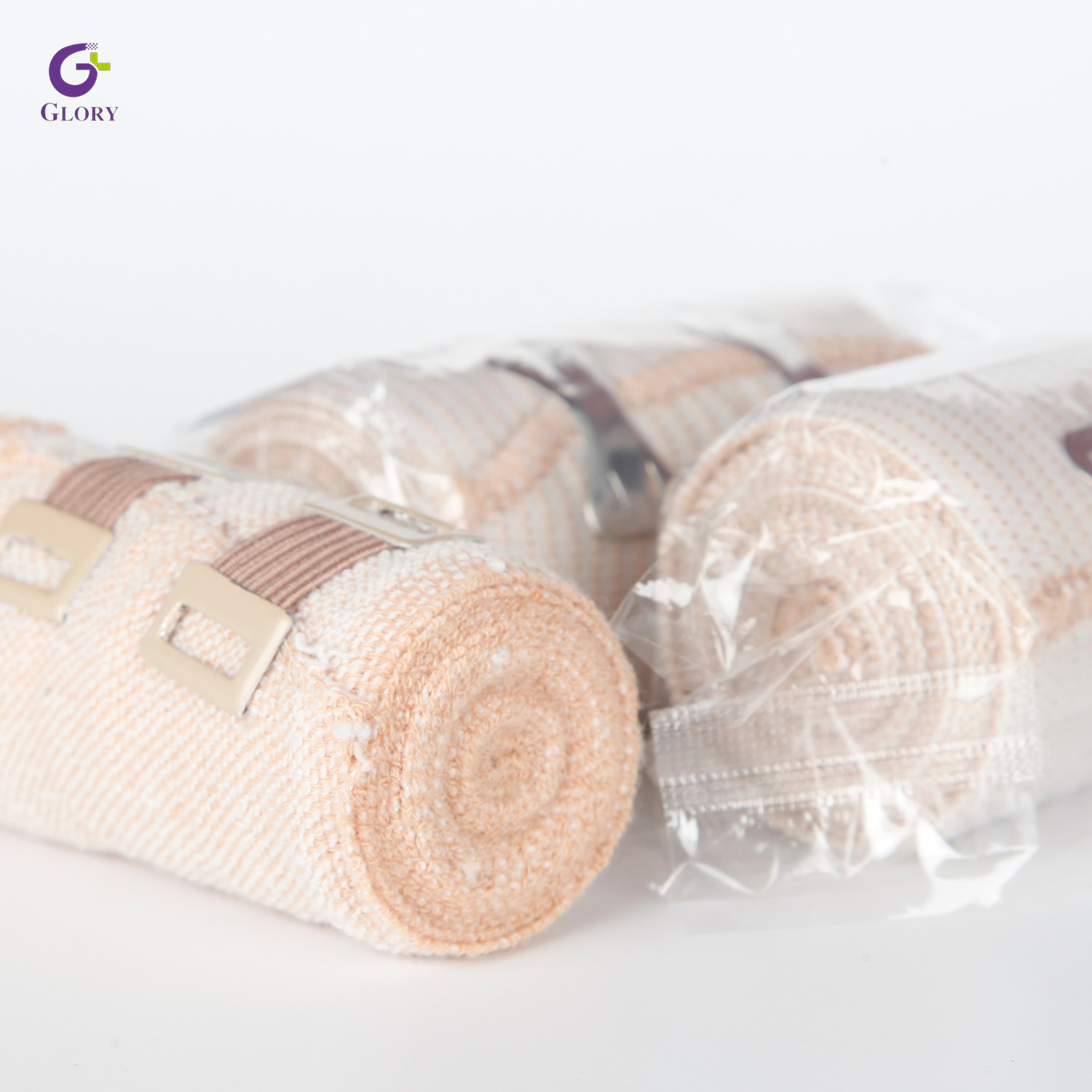 Bandage élastique uni en spandex médical 