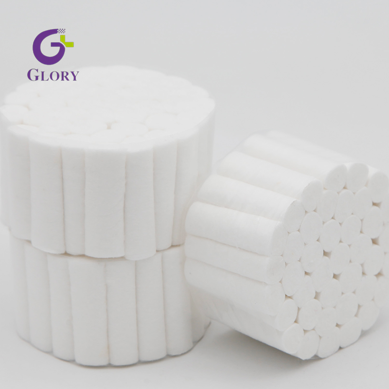 Rouleau de coton dentaire médical