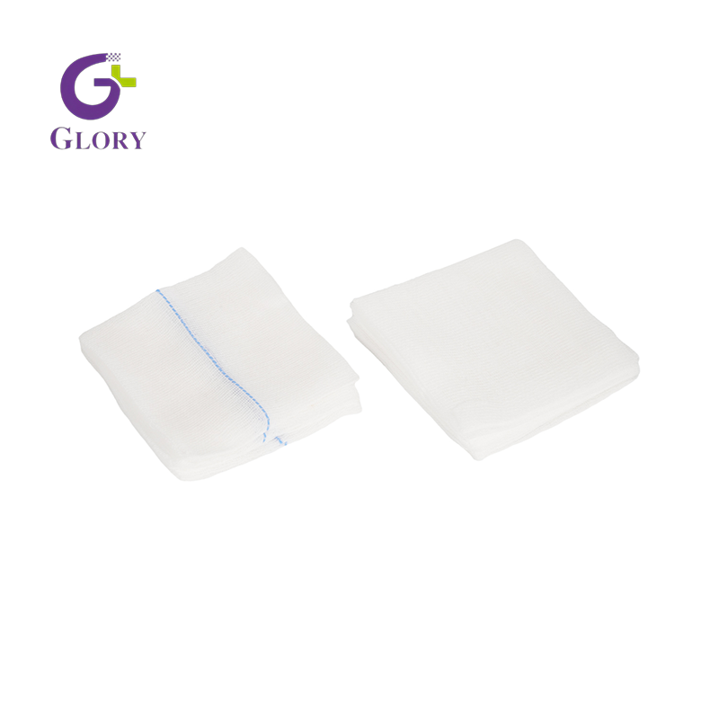 Écouvillons de gaze stériles jetables