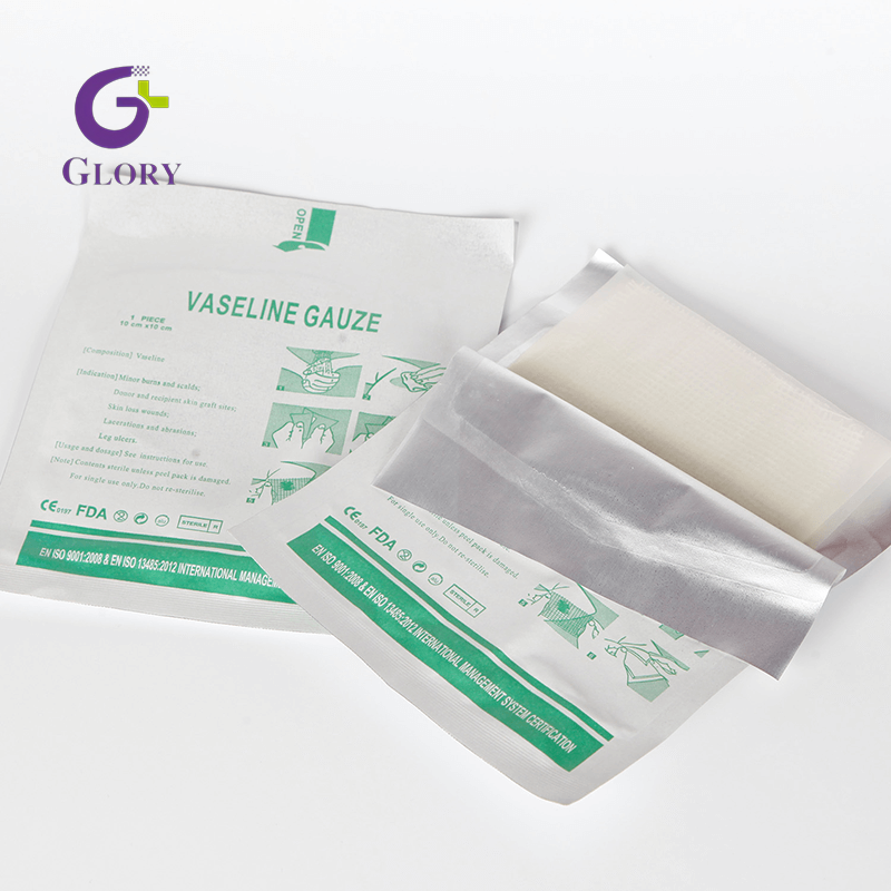 Gaze de vaseline médicale Gaze de paraffine 
