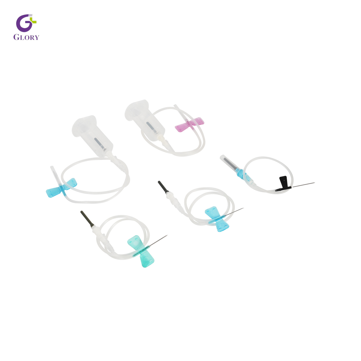 Aiguille de collecte de sang stérile de sécurité jetable