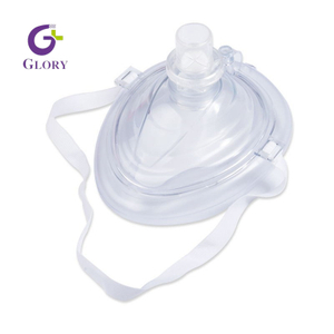 Masque de RCR jetable, masque de premiers secours Portable, masque respiratoire artificiel à Valve unidirectionnelle pour le sauvetage d'urgence en RCR