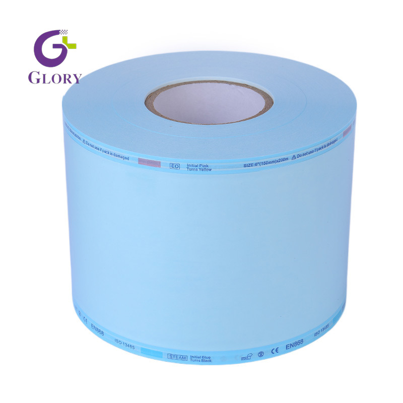 Pochette de stérilisation auto-scellante, pochette de stérilisation à autoclave jetable de qualité médicale, pochette de stérilisation thermoscellée pour le stockage d'outils dentaires, de salon, de clinique et d'hôpital