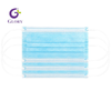 Masque facial non tissé jetable, masque de protection respirant à 3 épaisseurs, imperméable à l'eau, anti-poussière, hypoallergénique pour un usage médical et personnel quotidien