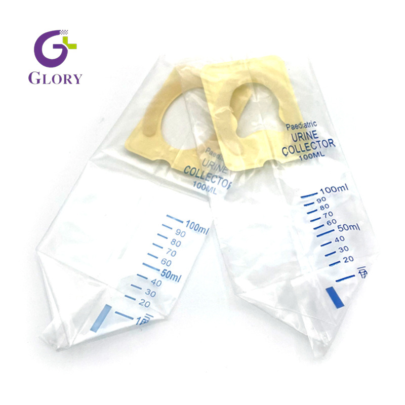 Sac de collecte d'urine pédiatrique jetable, collecteur d'urine stérile pour nourrissons, sans latex pour l'échantillonnage d'urine des nouveau-nés et des bébés