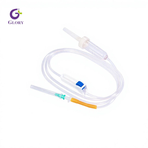 Kit de perfusion stérile jetable, kit de perfusion IV médical avec régulateur de débit et filtre de précision de 0,2 μm pour usage clinique en hôpital
