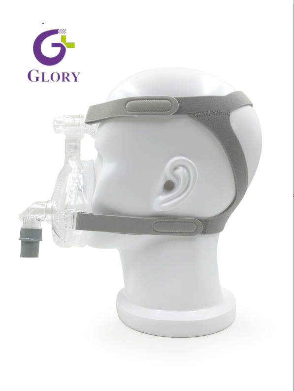 Masque CPAP, masque CPAP nasal complet confortable de qualité médicale, masque d'apnée du sommeil réglable anti-fuite, masque à coussin ultra doux pour la thérapie respiratoire du sommeil