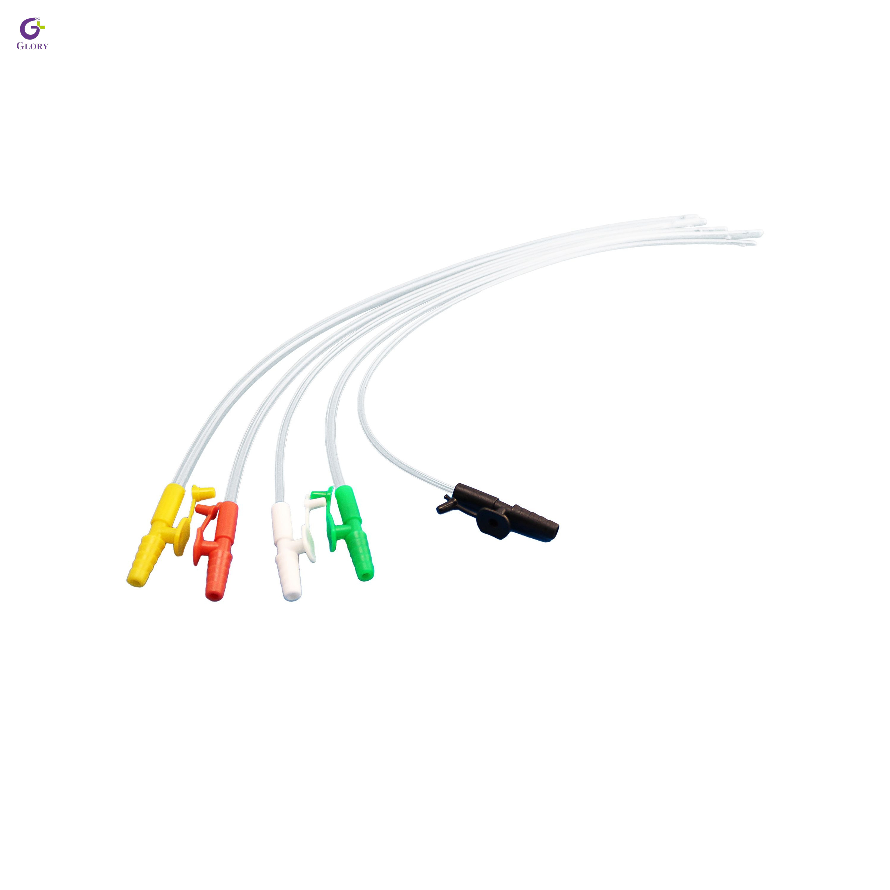 Tube nasogastrique souple stérile de tube d'alimentation jetable en PVC pour l'alimentation entérale du nourrisson adulte