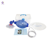 Sac de réanimation manuel, sac de réanimation manuel en silicone médical, sac de réanimation portable réutilisable pour adultes, pédiatriques, premiers secours d'urgence pour nourrissons