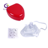 Masque de RCR jetable, masque de premiers secours Portable, masque respiratoire artificiel à Valve unidirectionnelle pour le sauvetage d'urgence en RCR