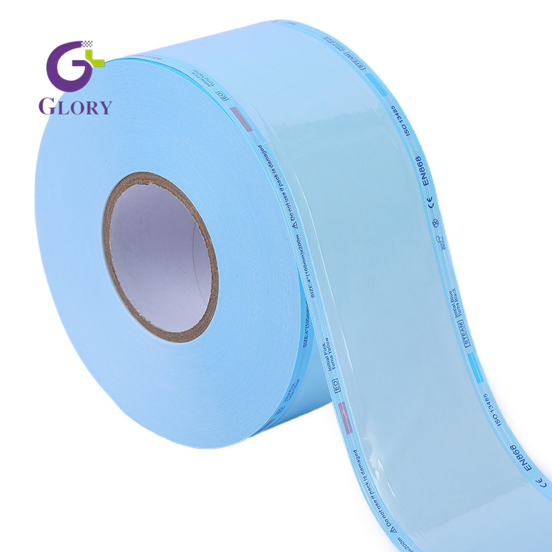 Pochette de stérilisation auto-scellante, pochette de stérilisation à autoclave jetable de qualité médicale, pochette de stérilisation thermoscellée pour le stockage d'outils dentaires, de salon, de clinique et d'hôpital